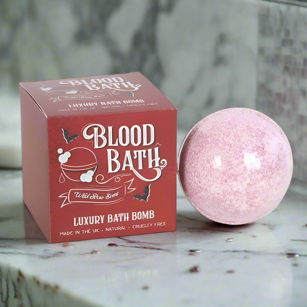 Blood Bath ~ Wild Rose Bath Bomb