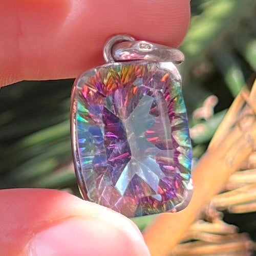 Mystic Topaz ~ Sterling Silver Pendant
