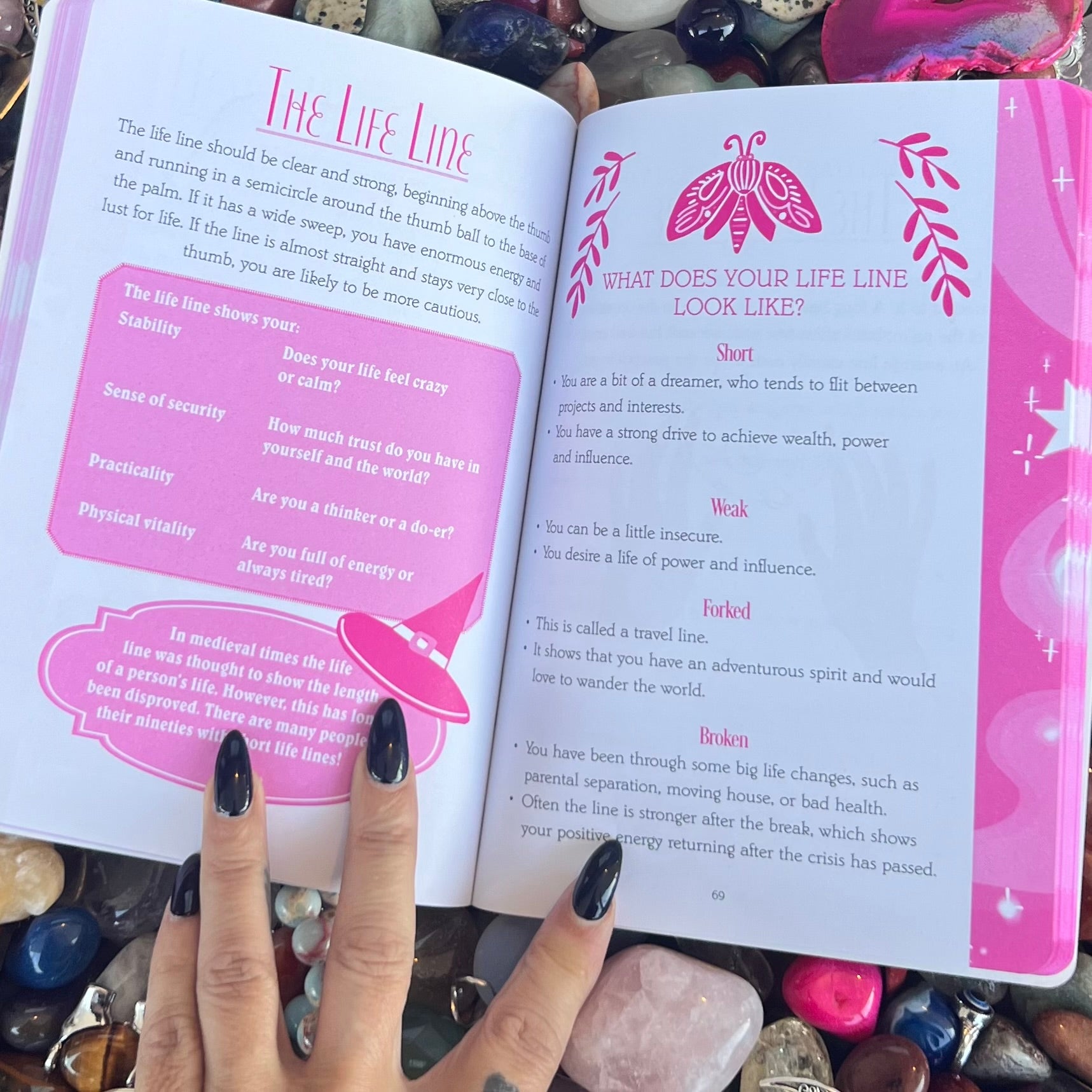 The Teen Witches Guide To Palm Reading Book