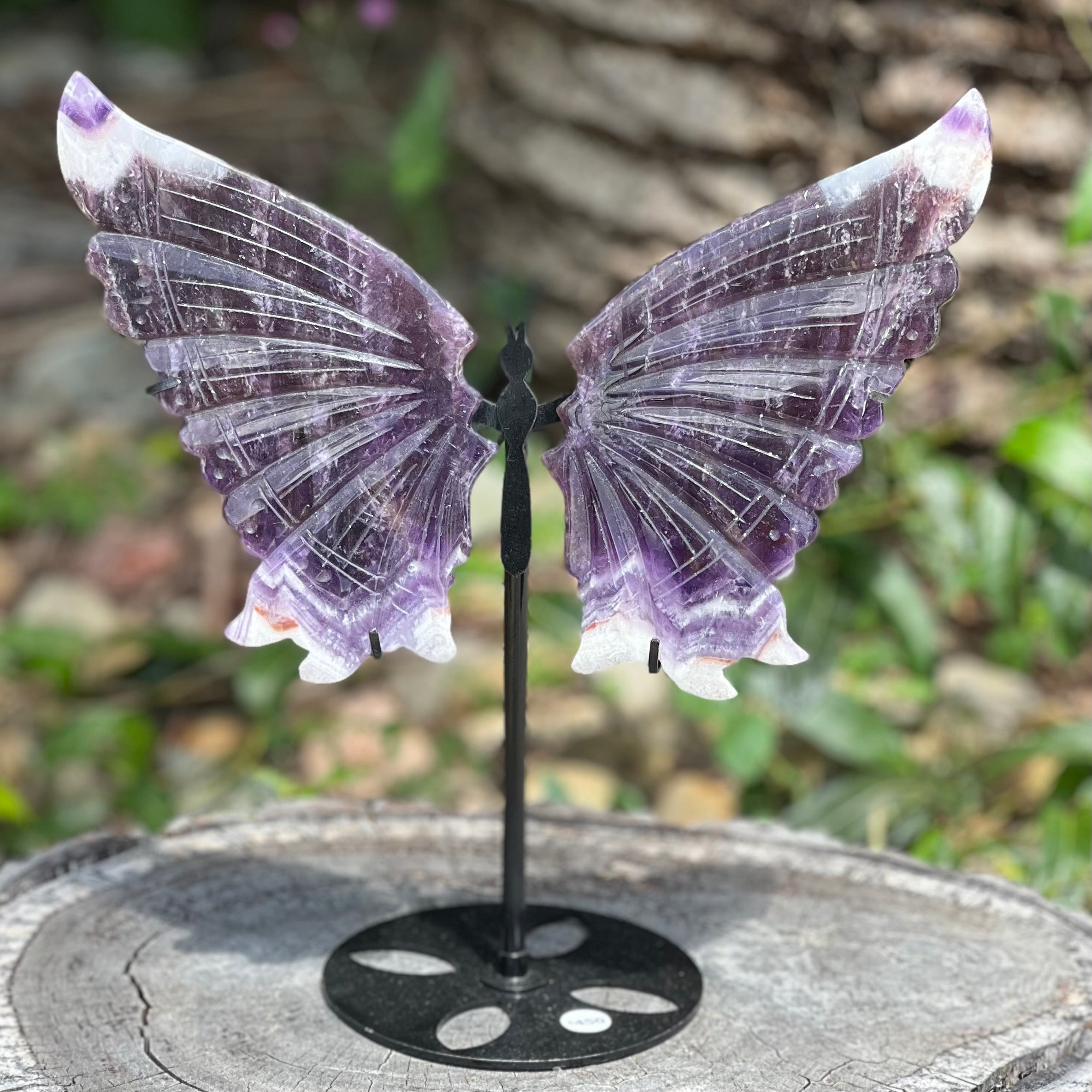 Amethyst Butterfly on Stand