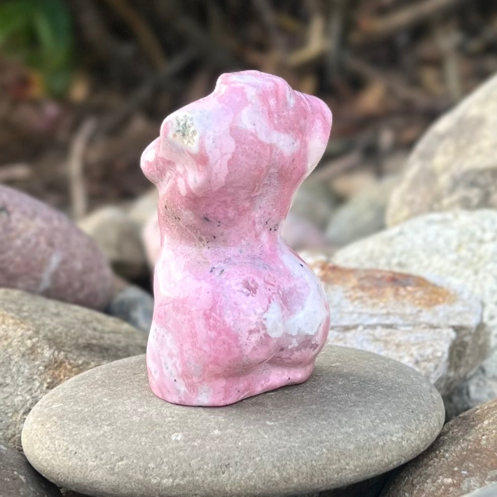 Pink Opal ~ Lady Body Carving ~ 3