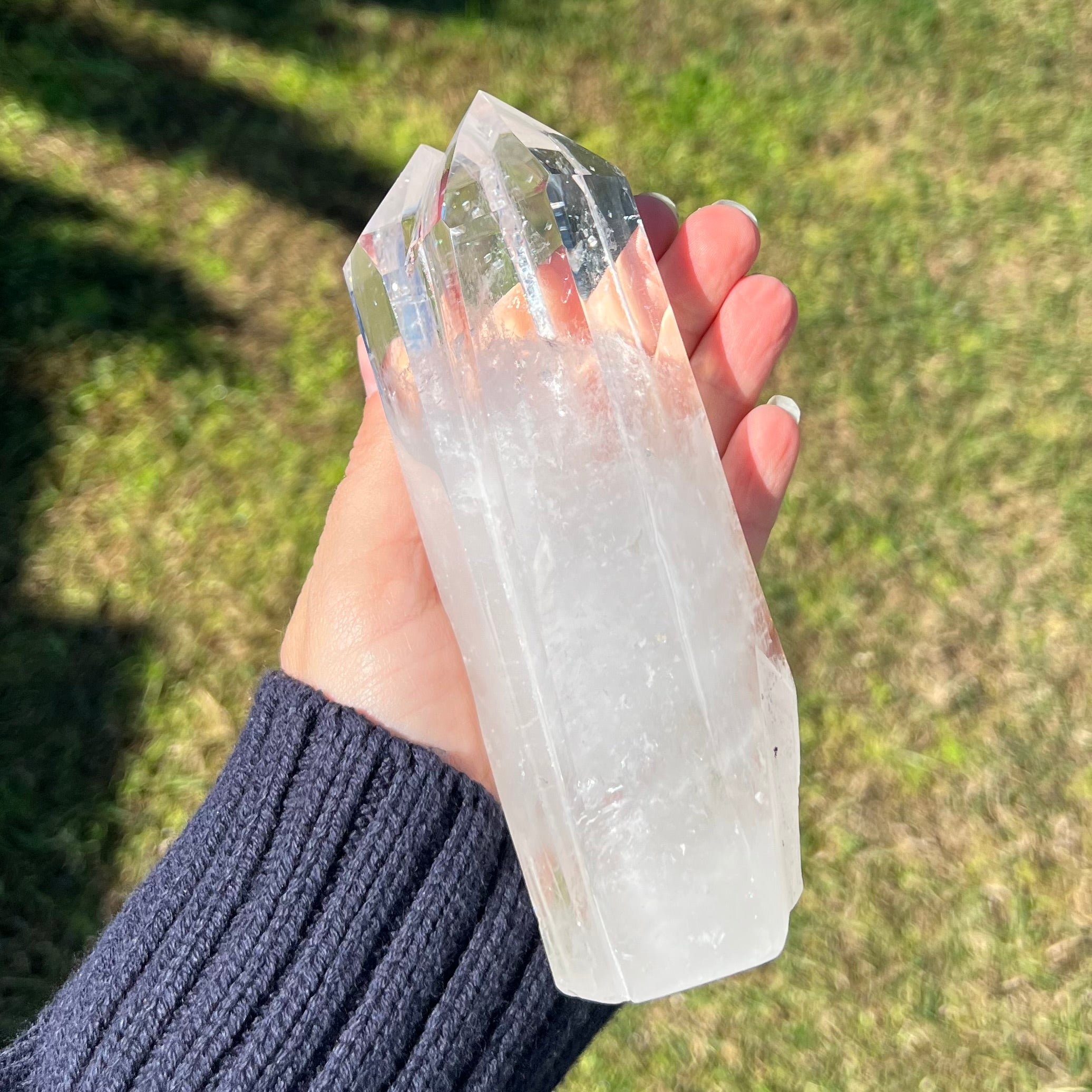 Clear Quartz Twin Flame Point