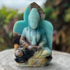 Aragonite Buddha Carving