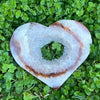 Carnelian Geode Heart