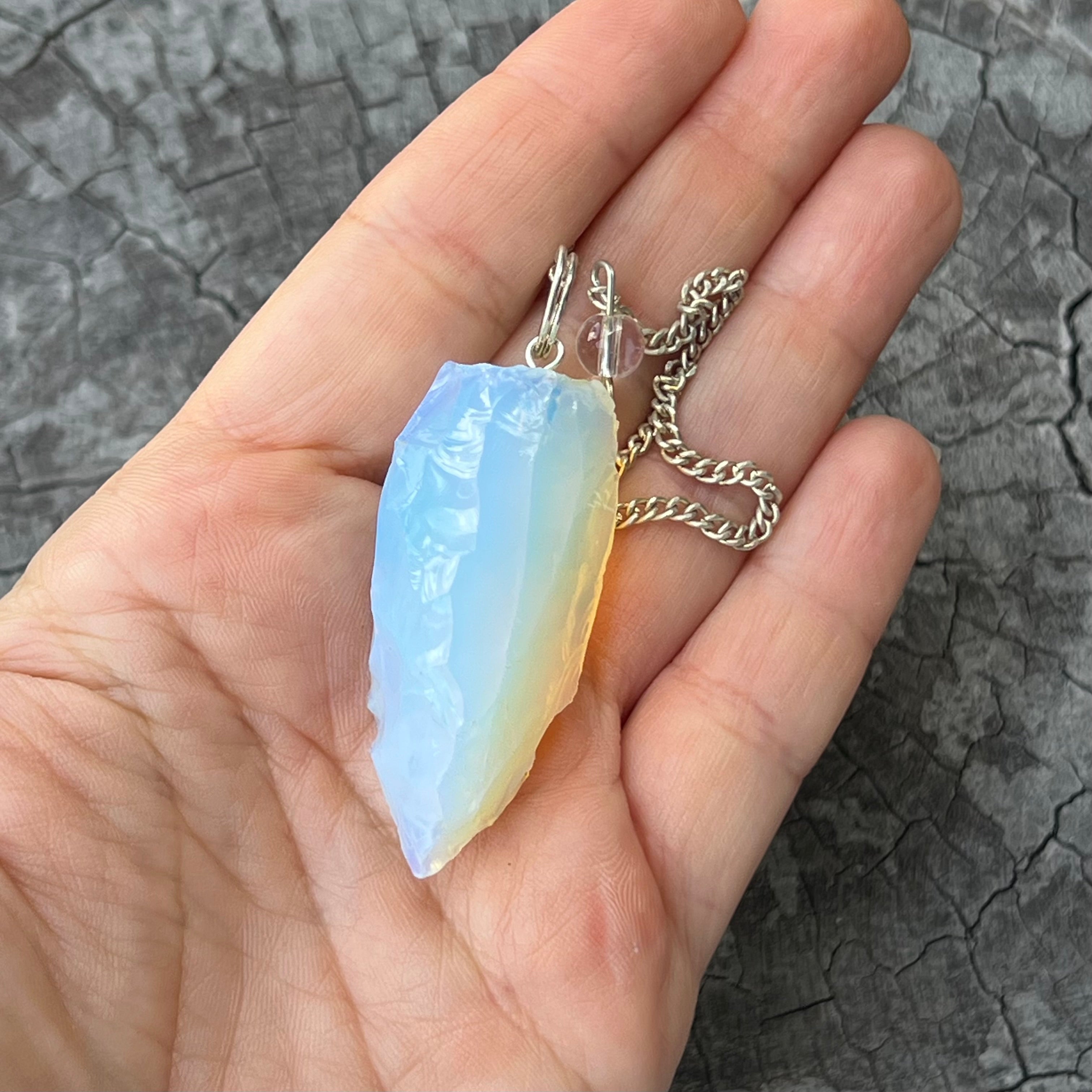 Roher Moosachat ~ Wahrsagependel