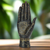 Celestial ~ Sun & Moon ~ Palmistry Hand ~ Gold