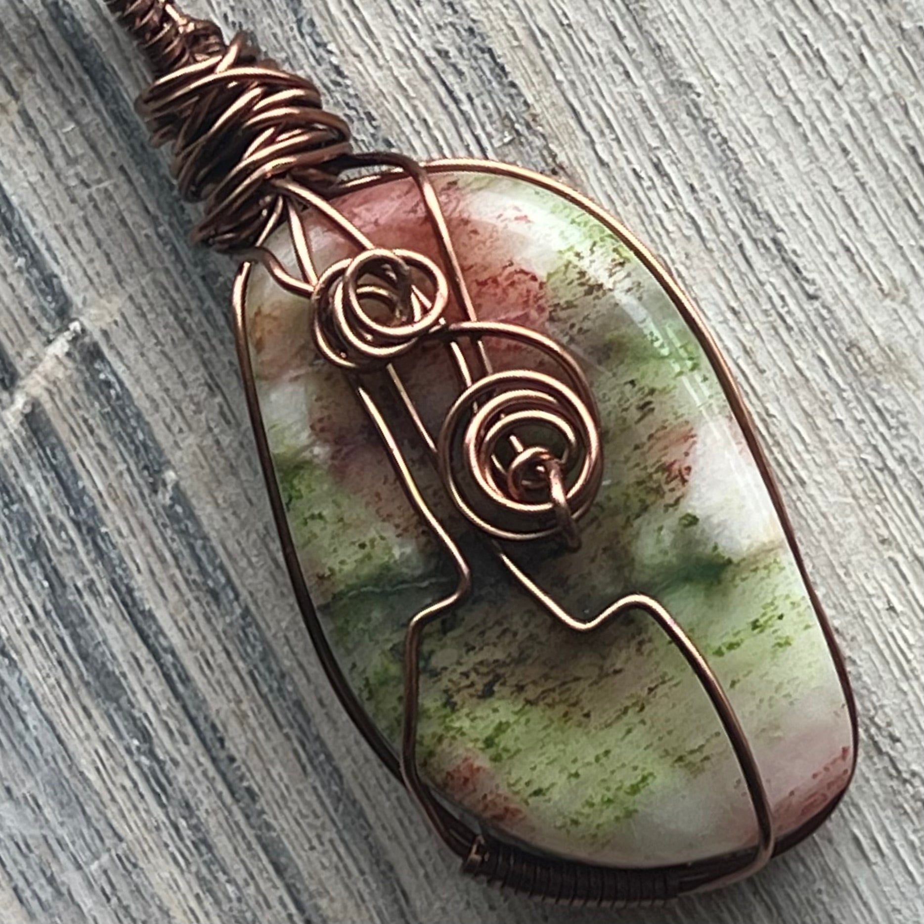 Muse Forged ~ Artesian Agate Necklace