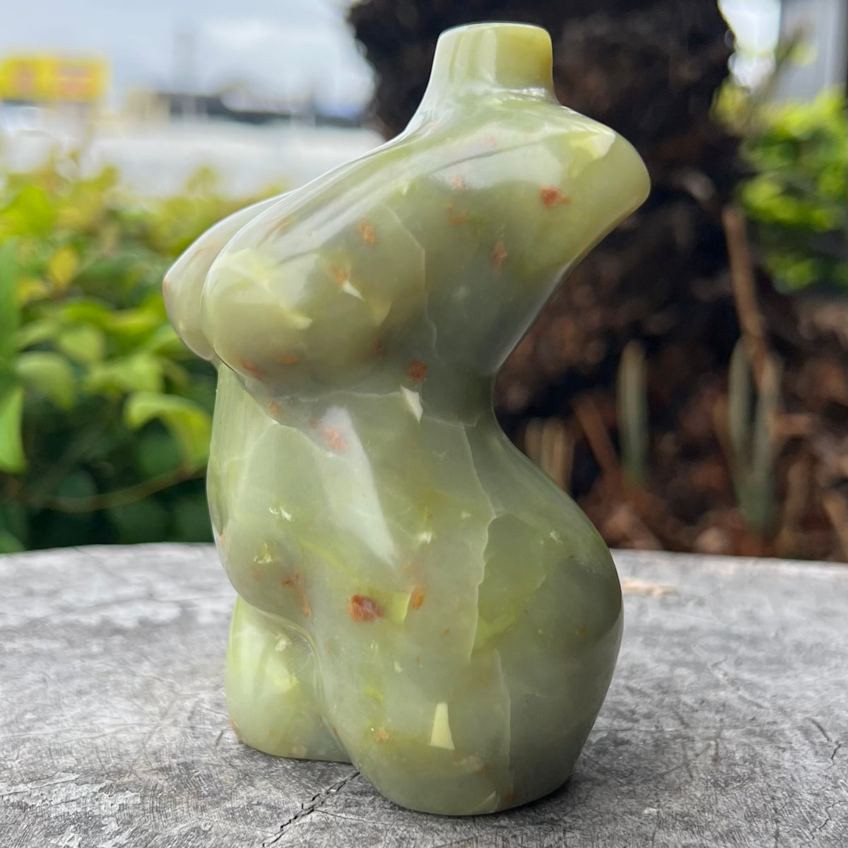 Jade Goddess ~ Lady Body Carving