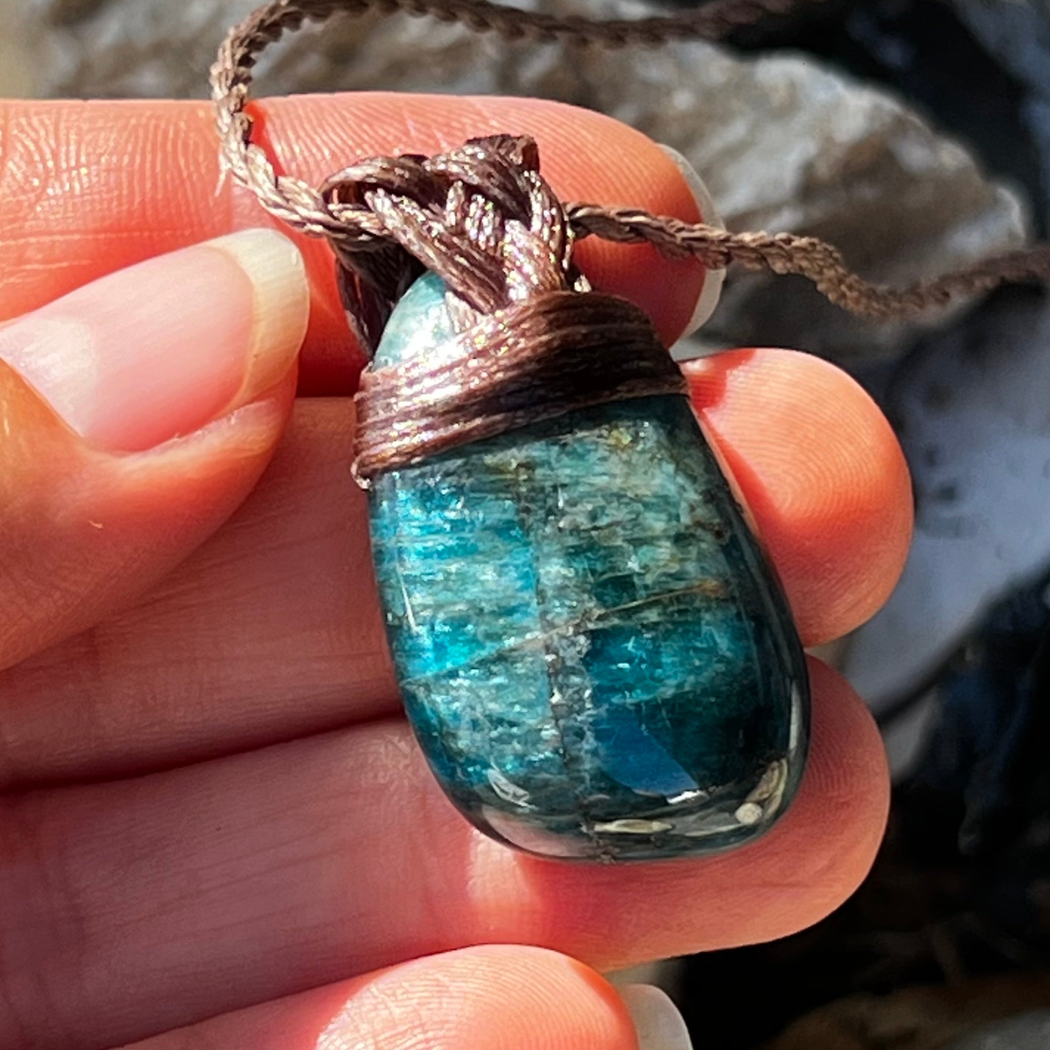 Muse Medicine ~ Blue Apatite ~ Talisman