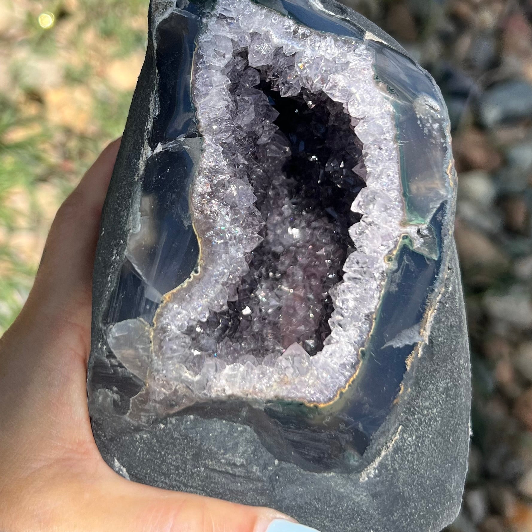 Amethyst Geode Cave