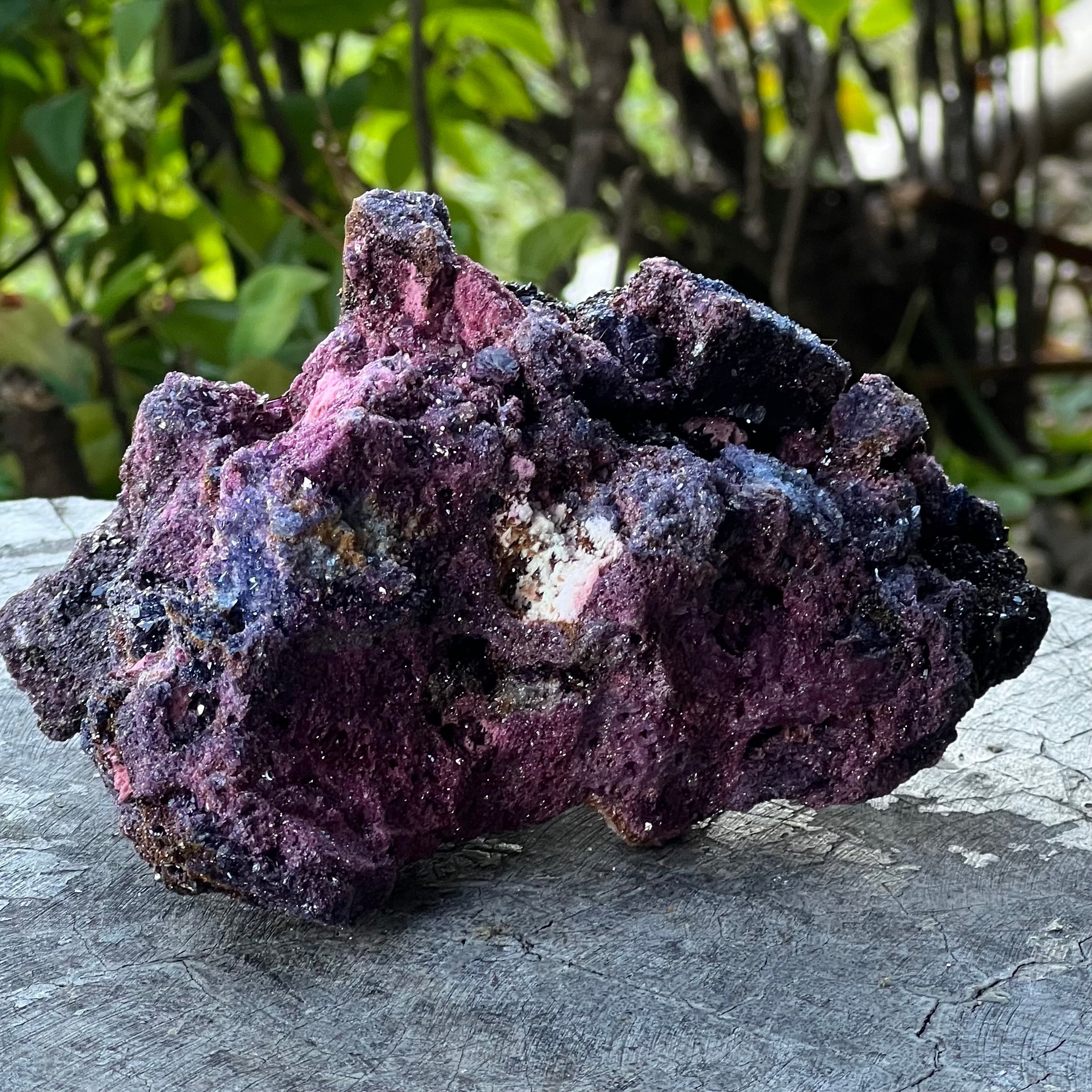 Natural Ruby with Pyrite