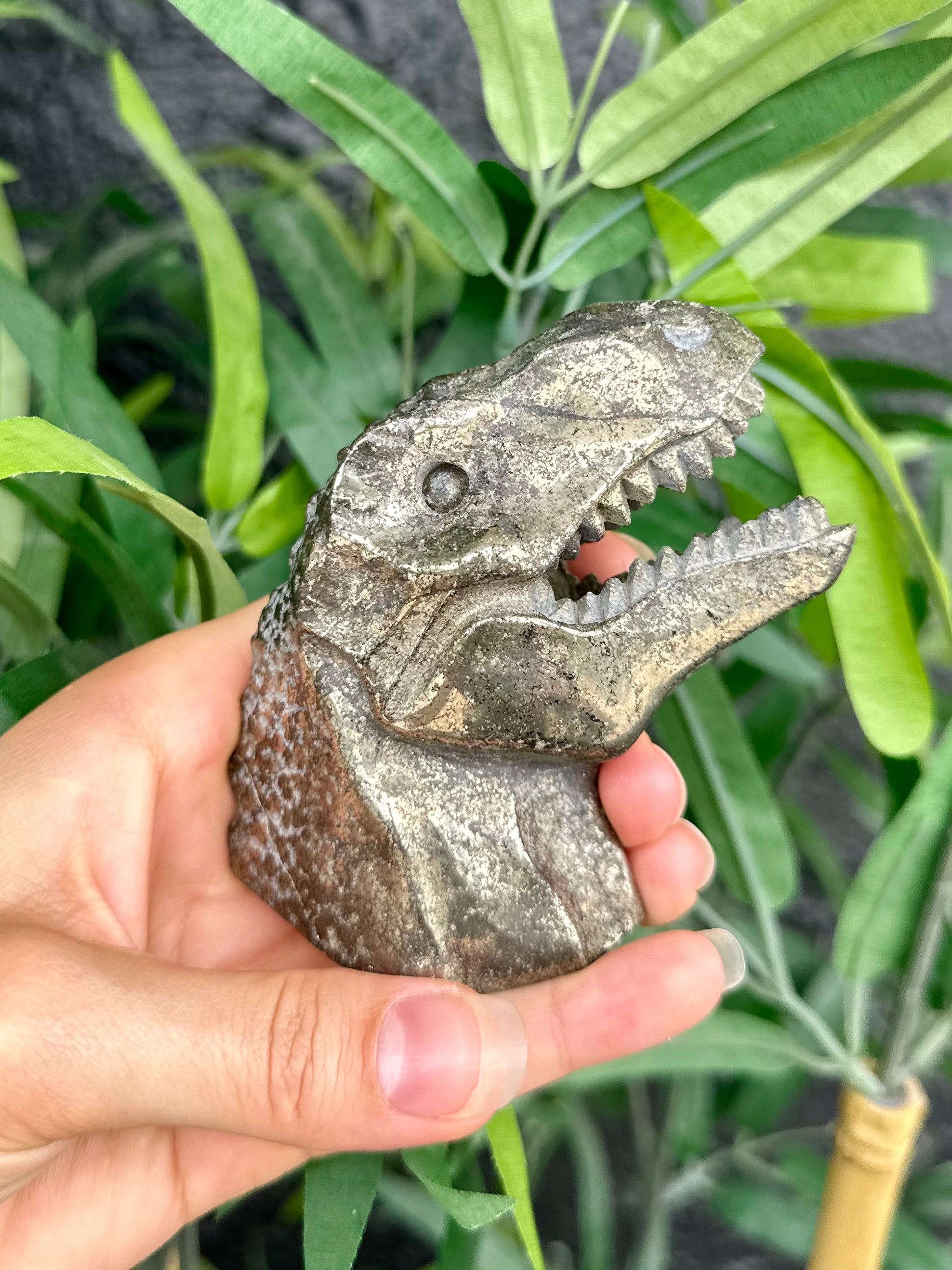 Pyrite Dinosaur - Muse Crystals & Mystical Gifts