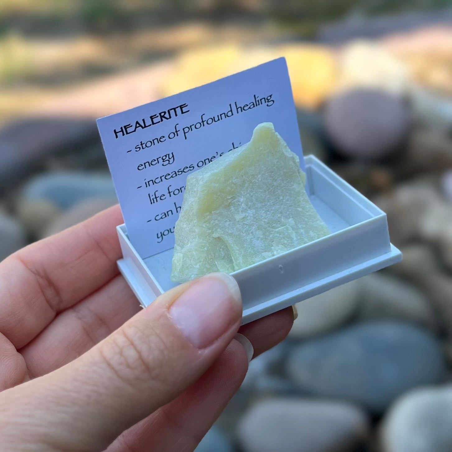 Healerite ~ Specialty Boxed Crystal
