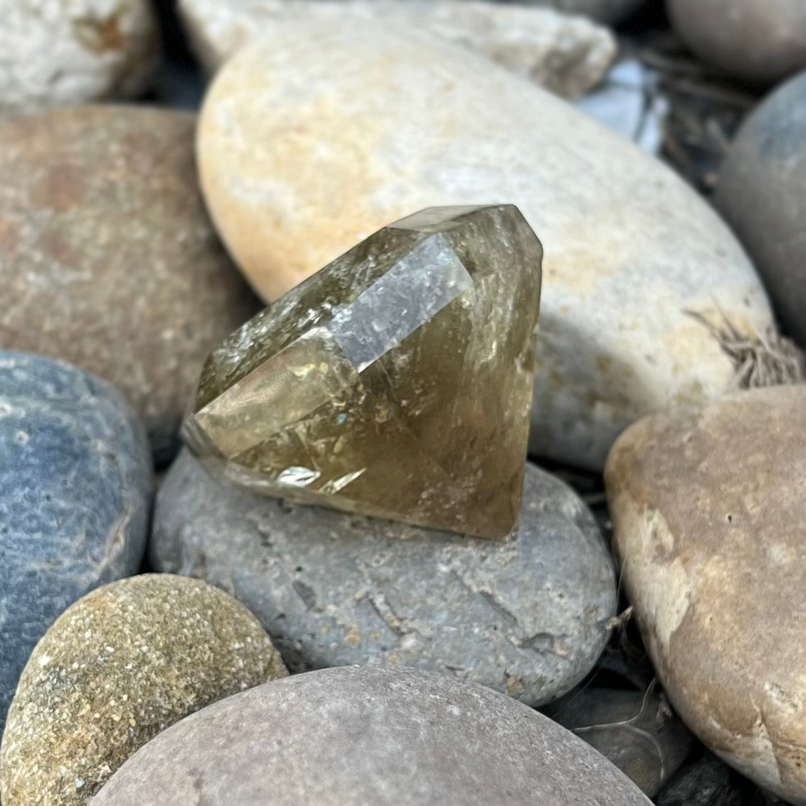 Citrine Diamond Cut ~ Specialty Crystal