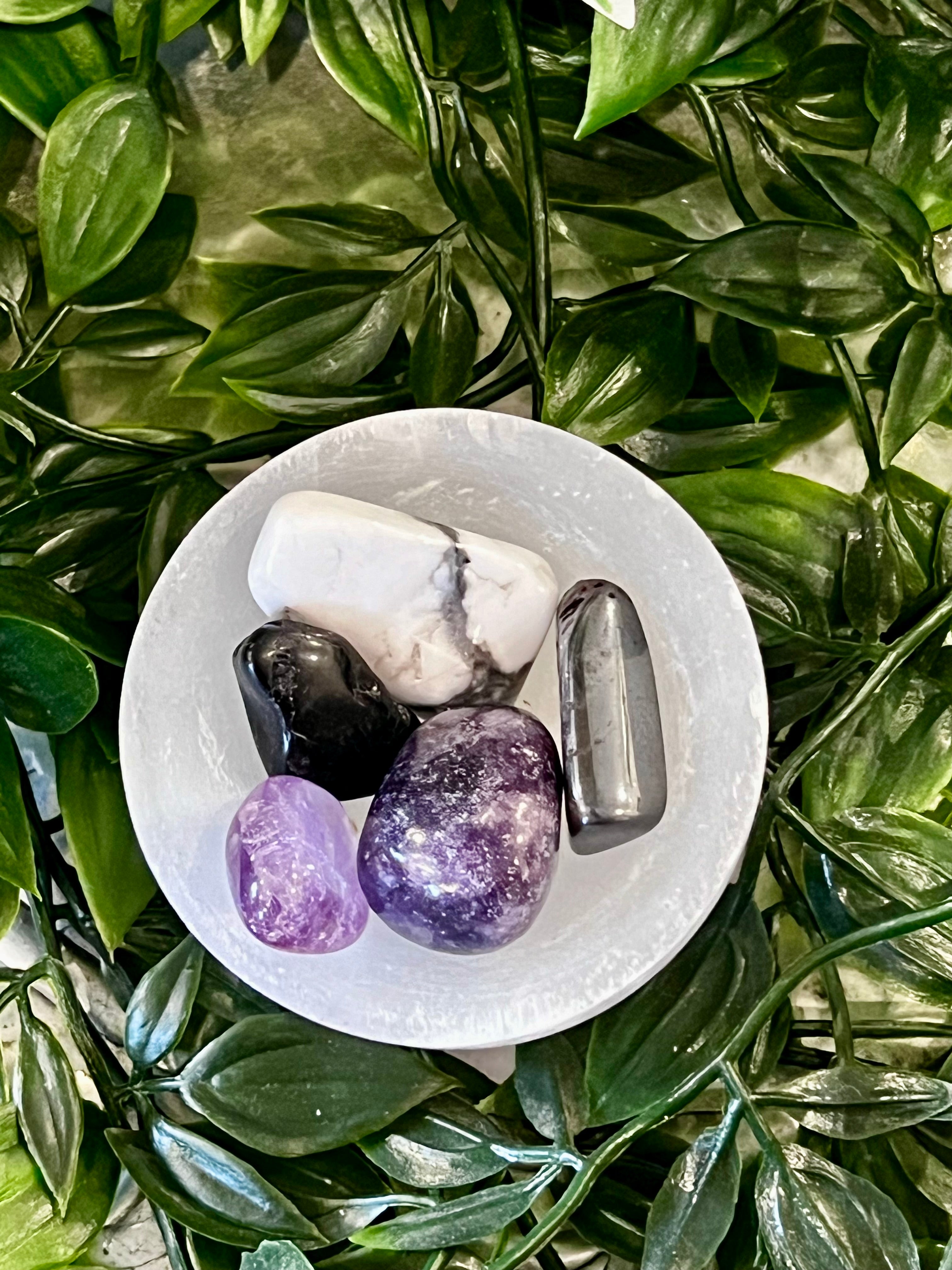 Stress Less Tumbled Crystal Kit