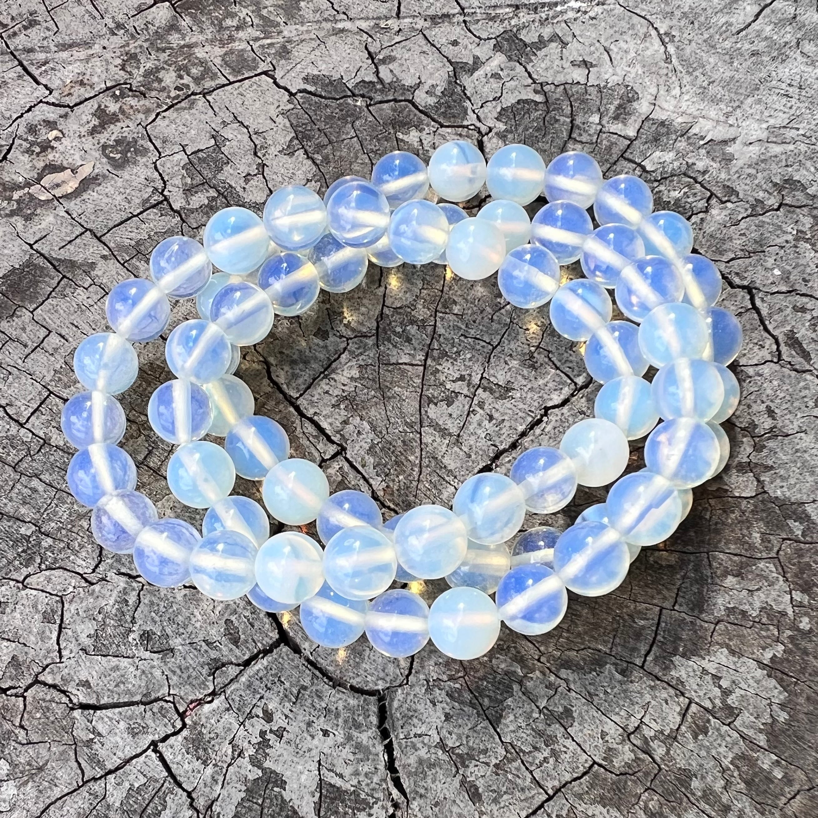 Opalite ~ Beaded Bracelet
