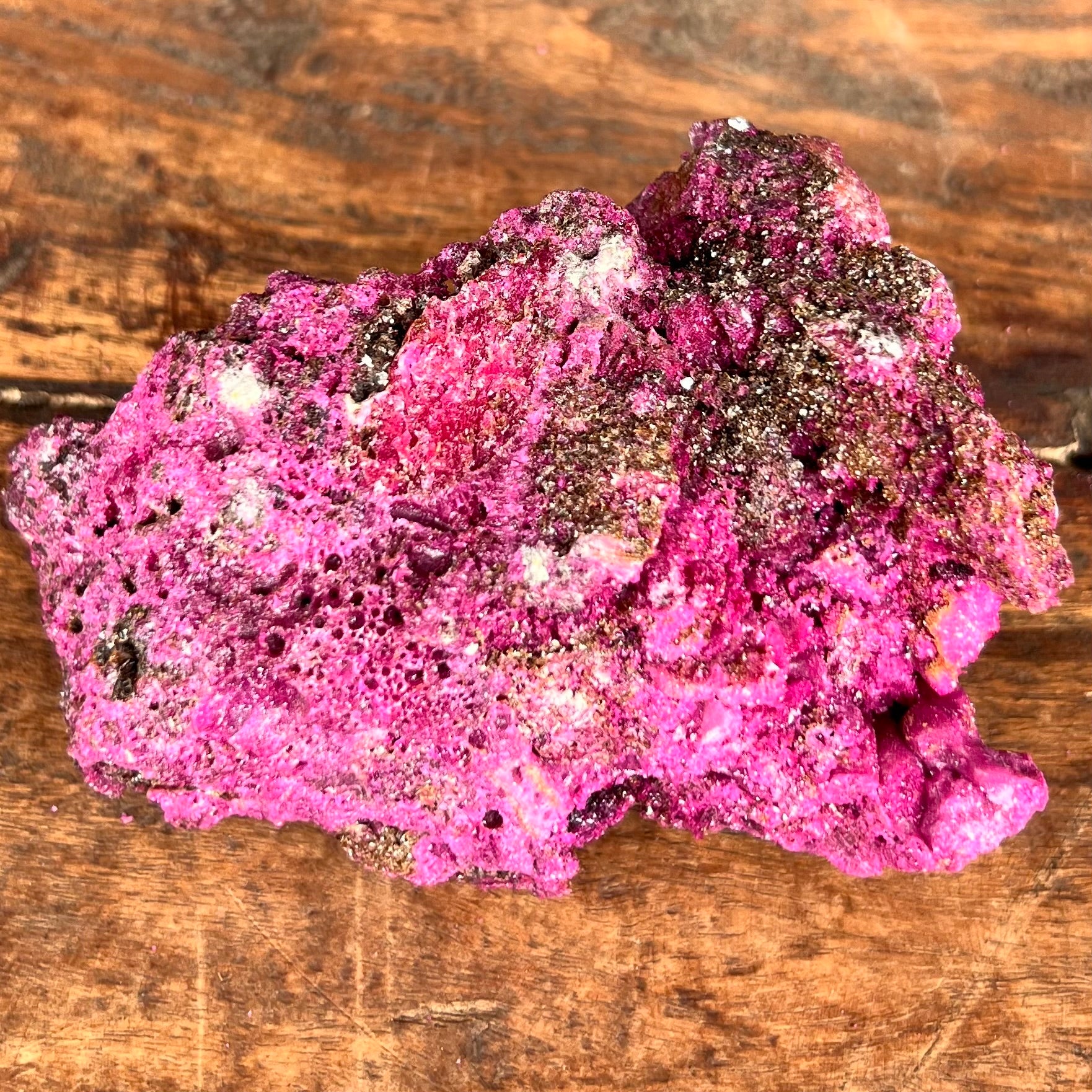 Glorious Ruby with Pyrite Specimen