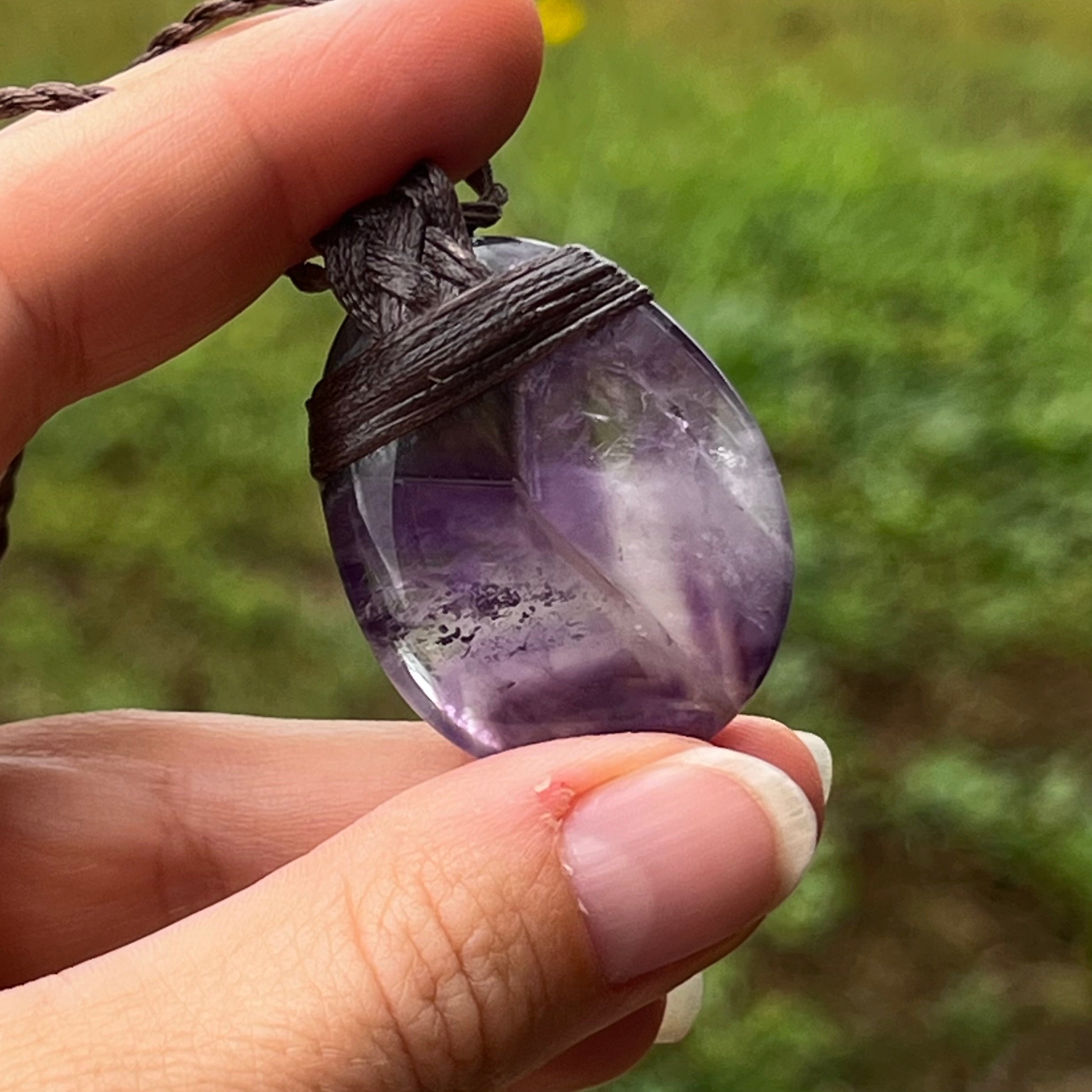 Muse Medicine ~ Chevron Amethyst ~ Tranquility Talisman