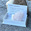 Spirit Quartz Point ~ Specialty Boxed Crystal