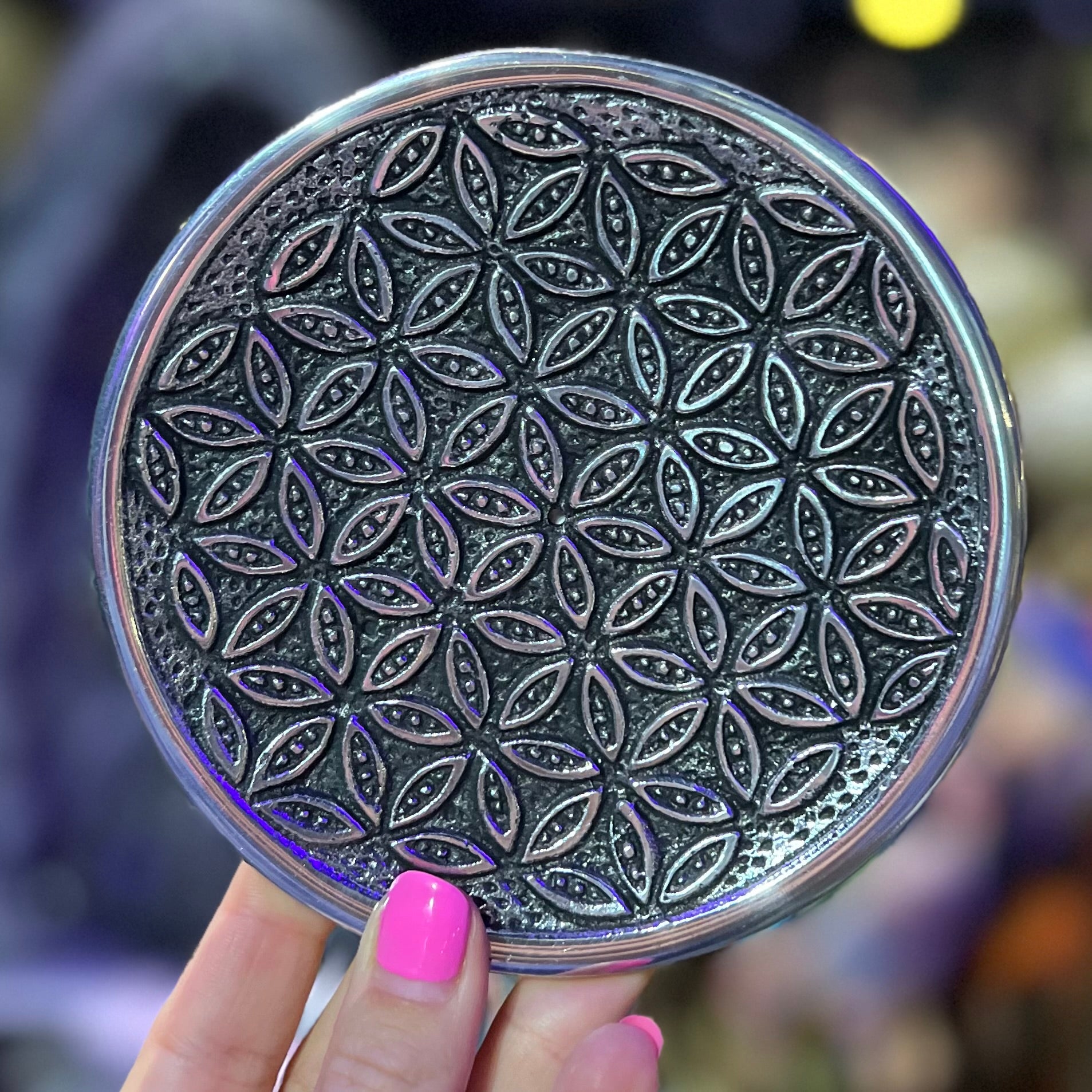 Sacred Geometry Incense Holder