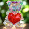 Valentine’s Day Crystalline LED Light up  Bear