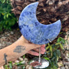 Dumortierite Crescent Moon