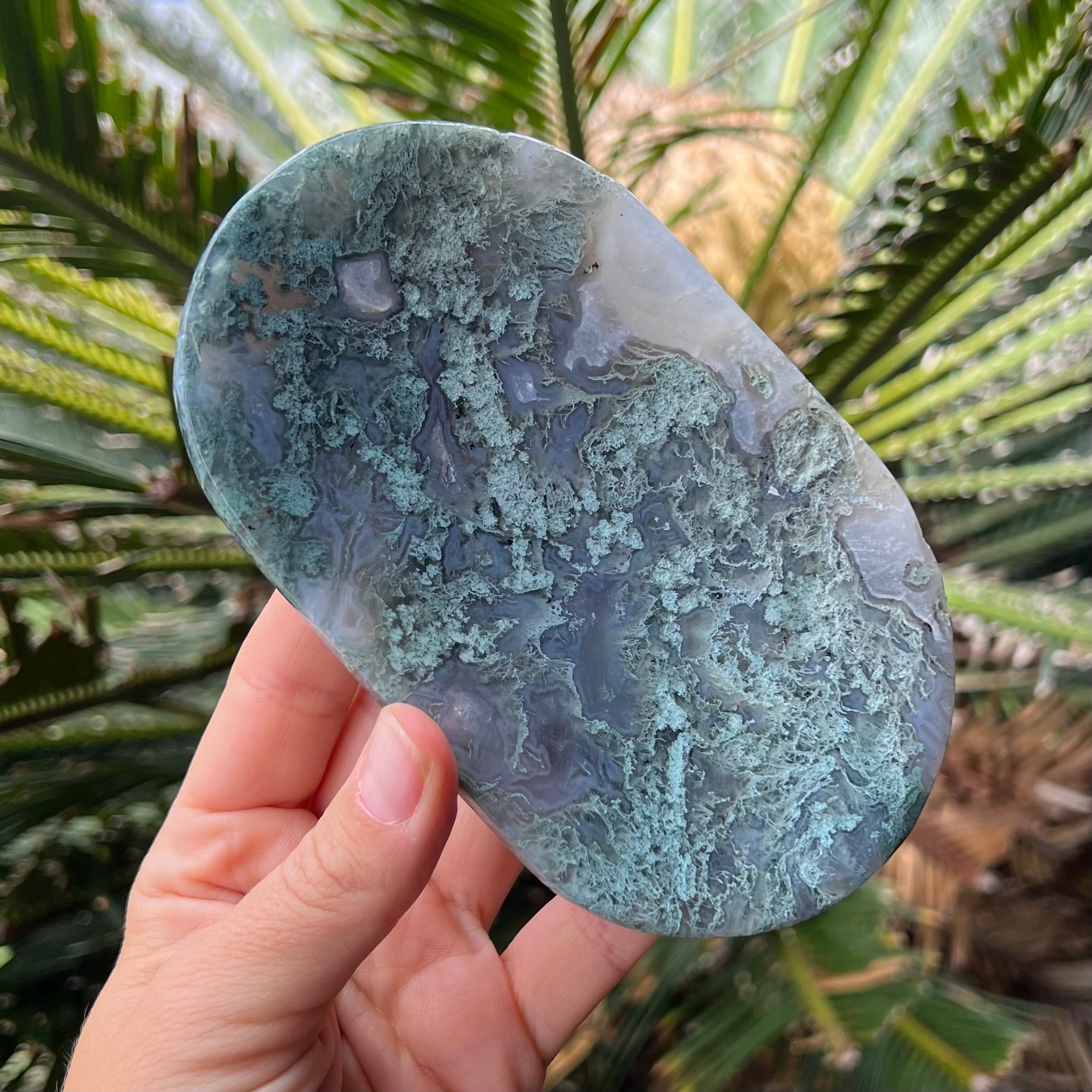 Moss Agate Dish