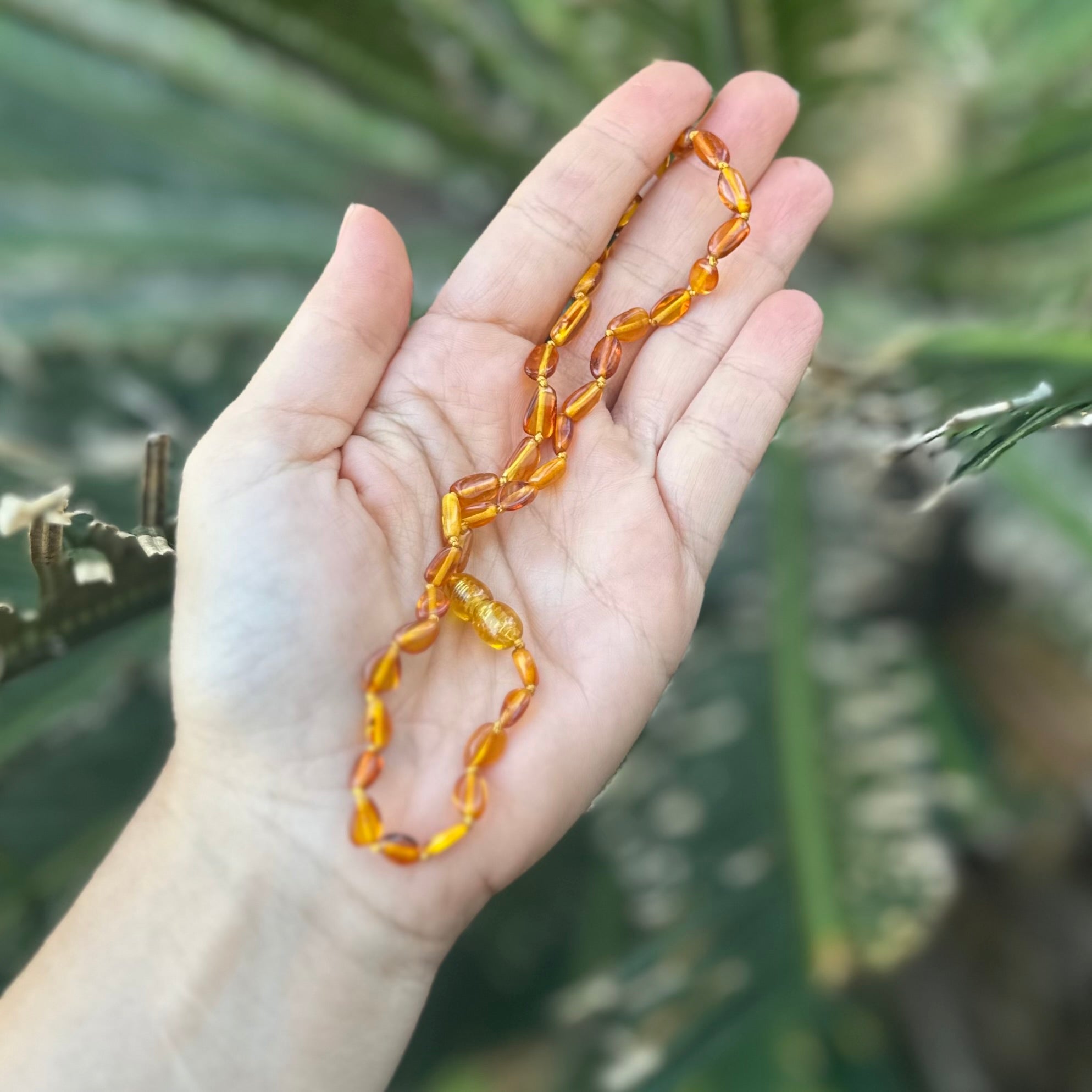 Amber Baby Teething Necklace