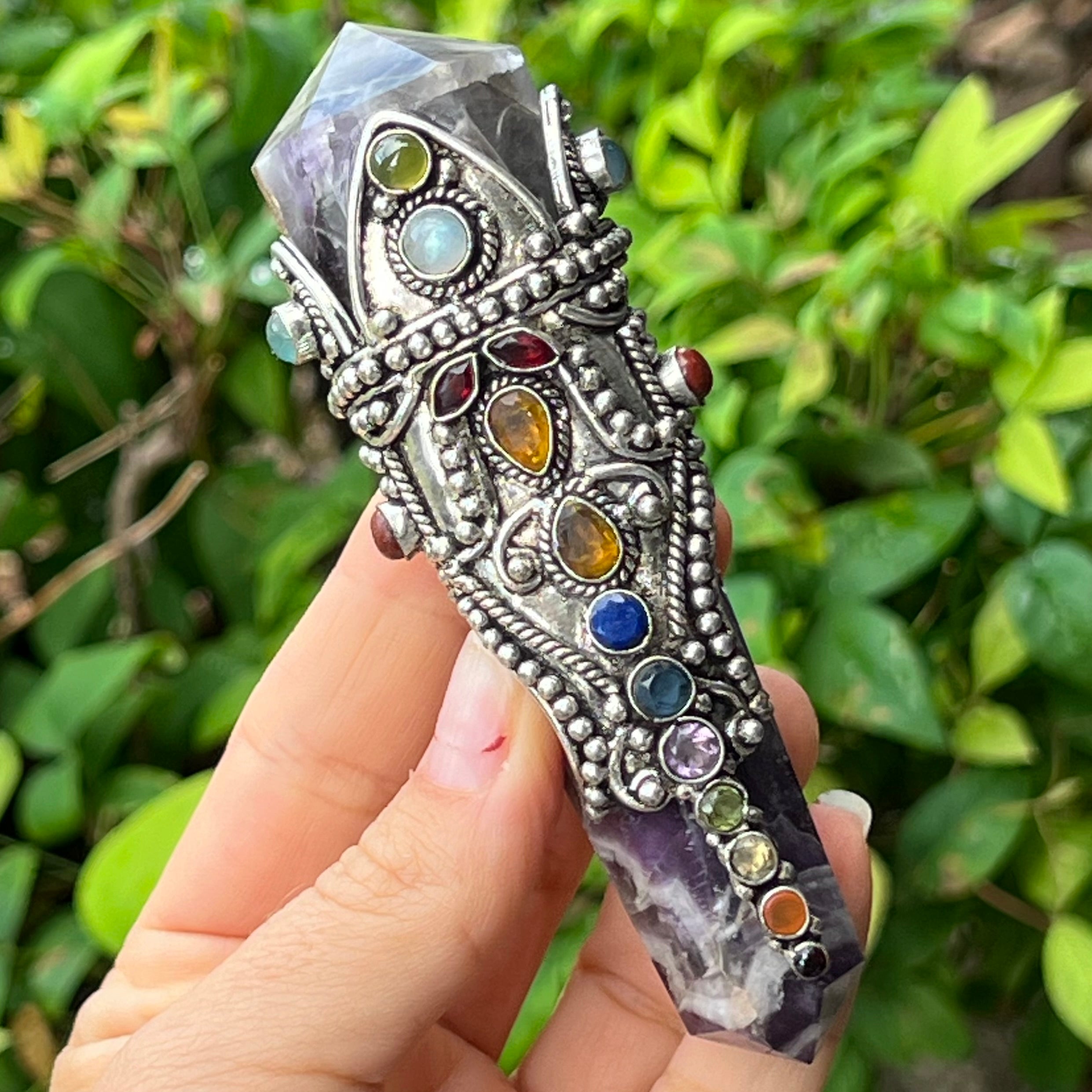 Super Wand ~ Embellished Amethyst ~ 1