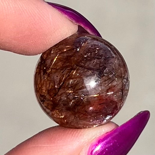 Rutilated Quartz Sphere