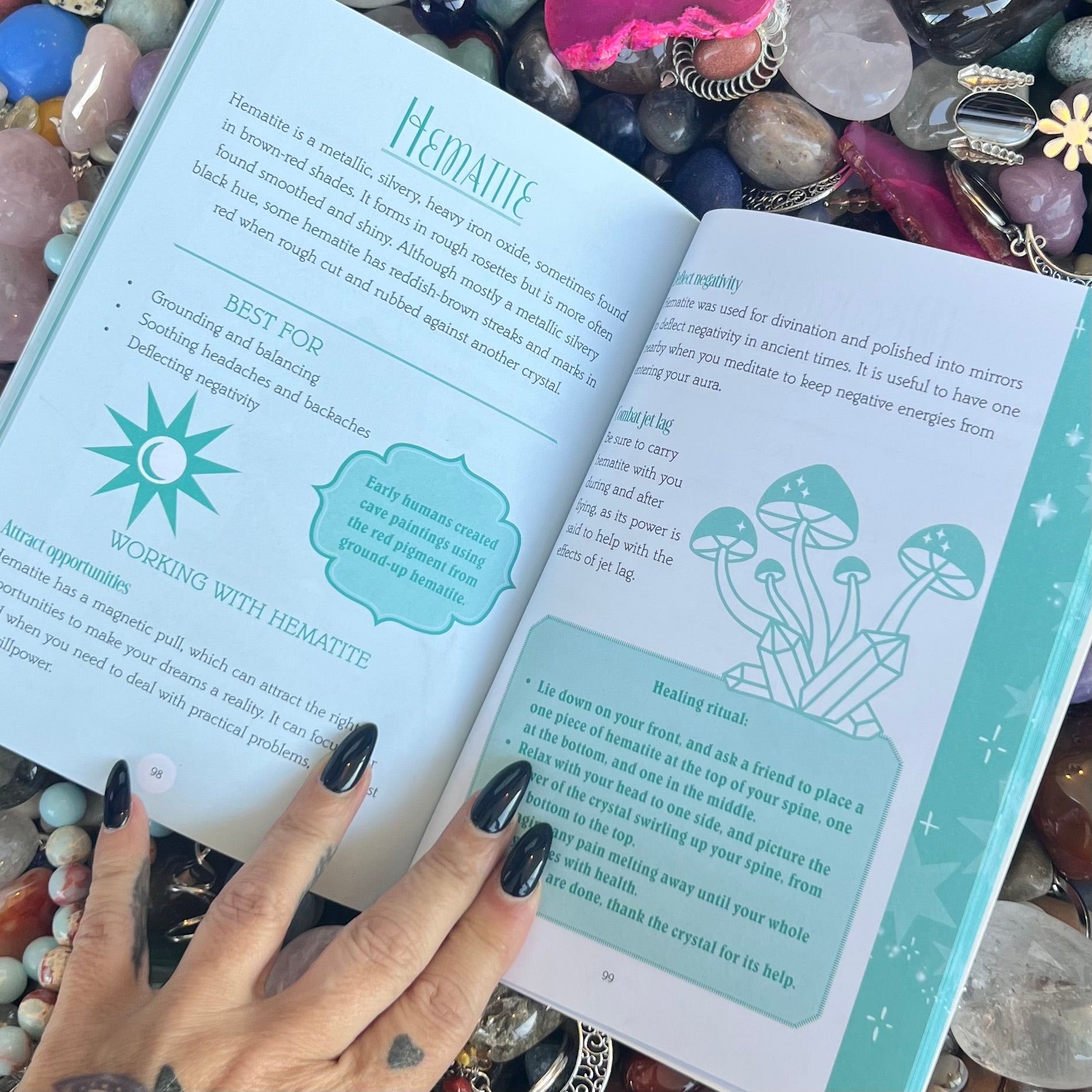 The Teen Witches Guide To Crystals Book