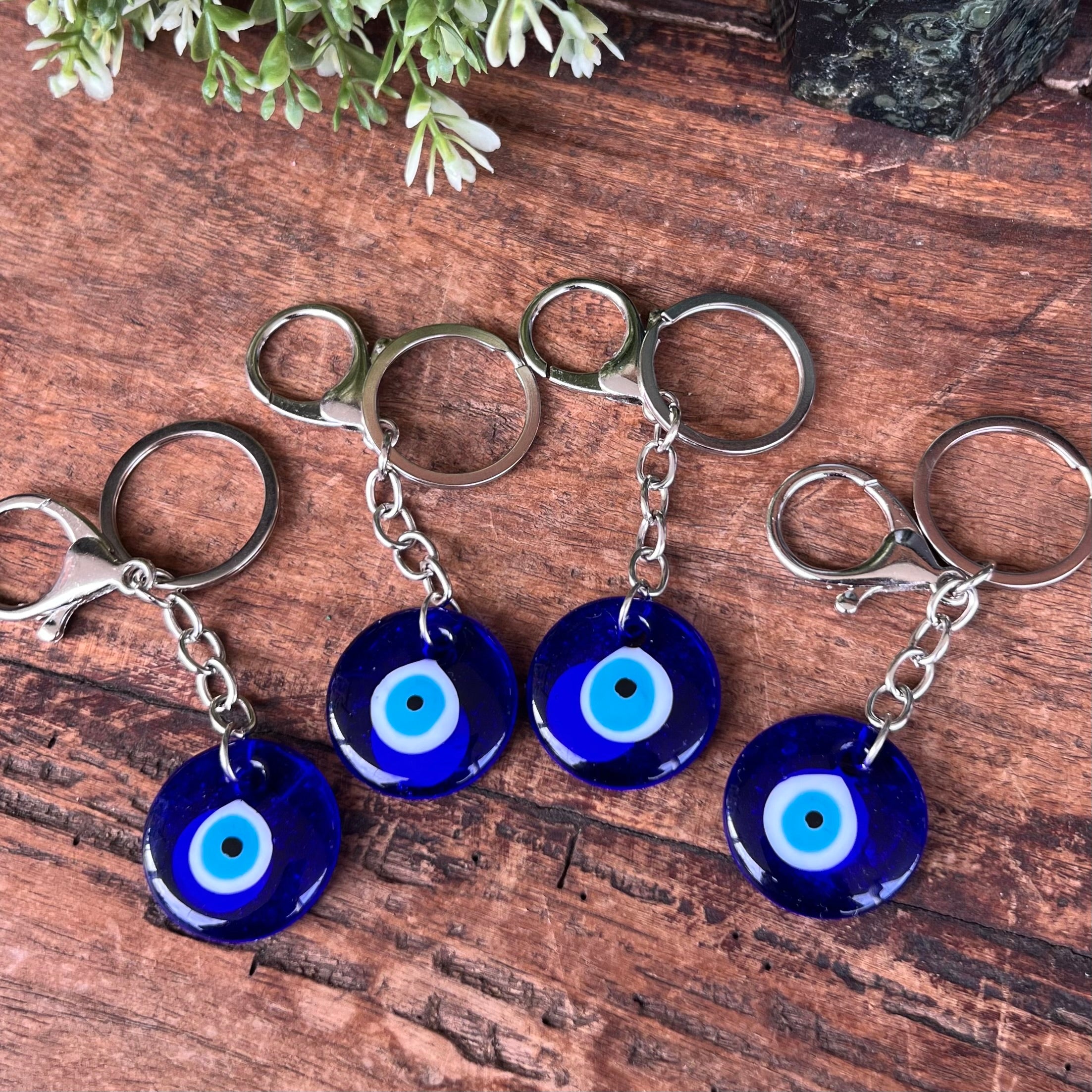 Evil Eye Car Protection Key Ring