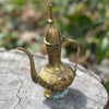 Boho Jungle ~ Vintage Brass Genie Jug Decor