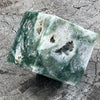 Moss Agate Cube