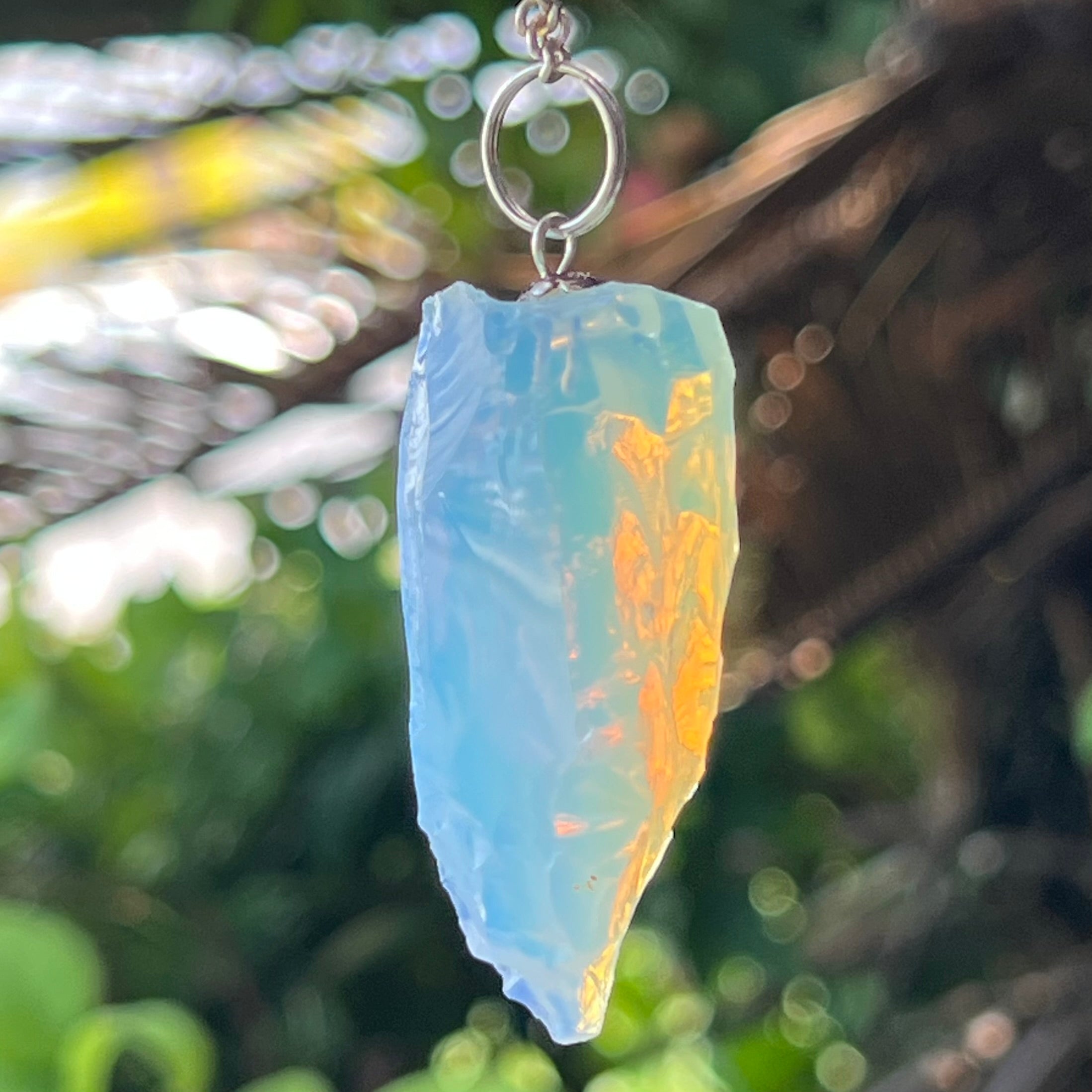 Roher Moosachat ~ Wahrsagependel