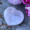 Rose Quartz Heart Trinket Bowl