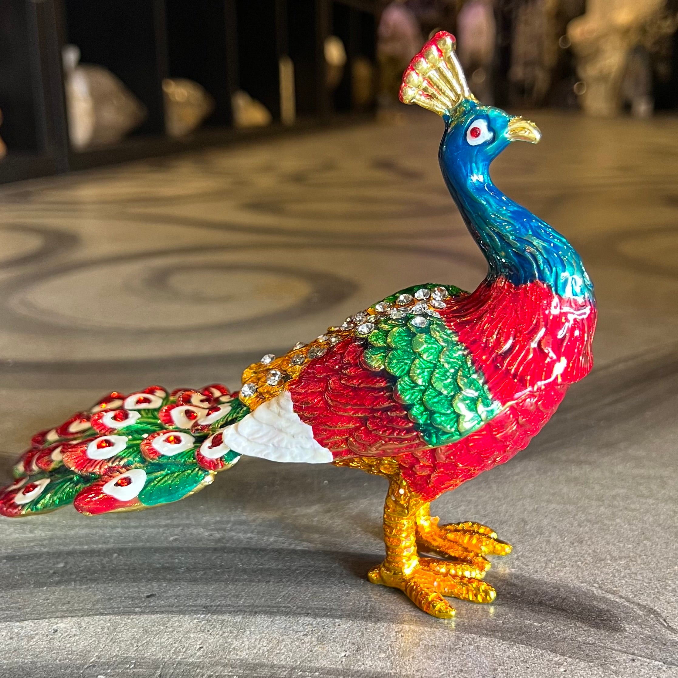 Peacock ~ Trinket Box