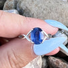 Blue Kyanite Sterling Silver Ring ~ 6