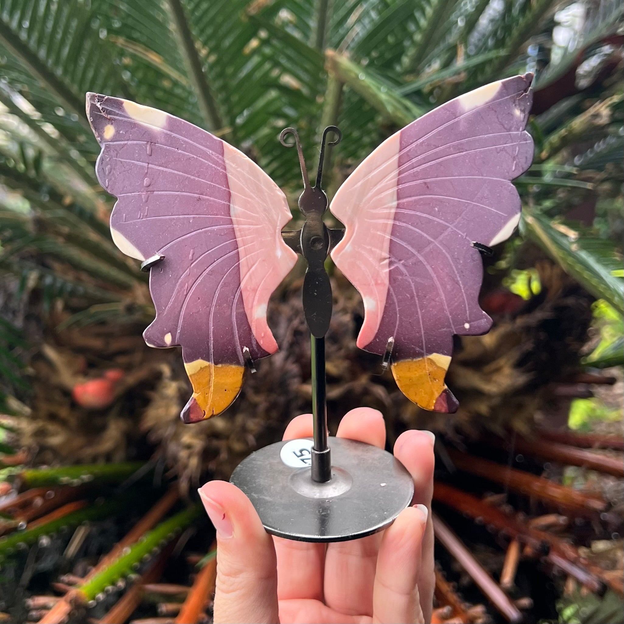 Mookaite Butterfly Carving