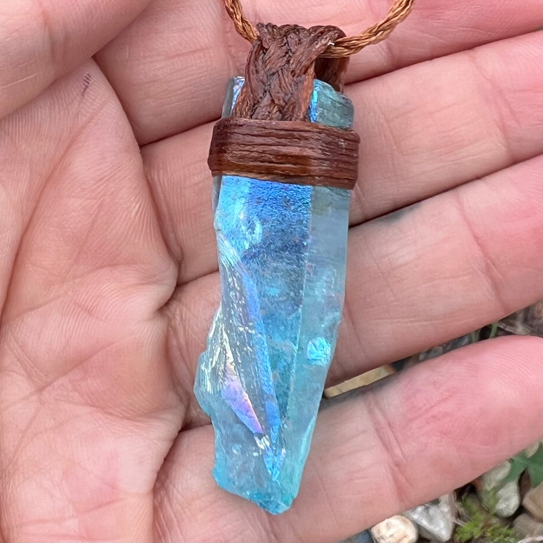 Muse Medicine ~ Blue Aqua Aura Calming ~ Talisman