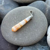 Banded Orange Calcite Pendant
