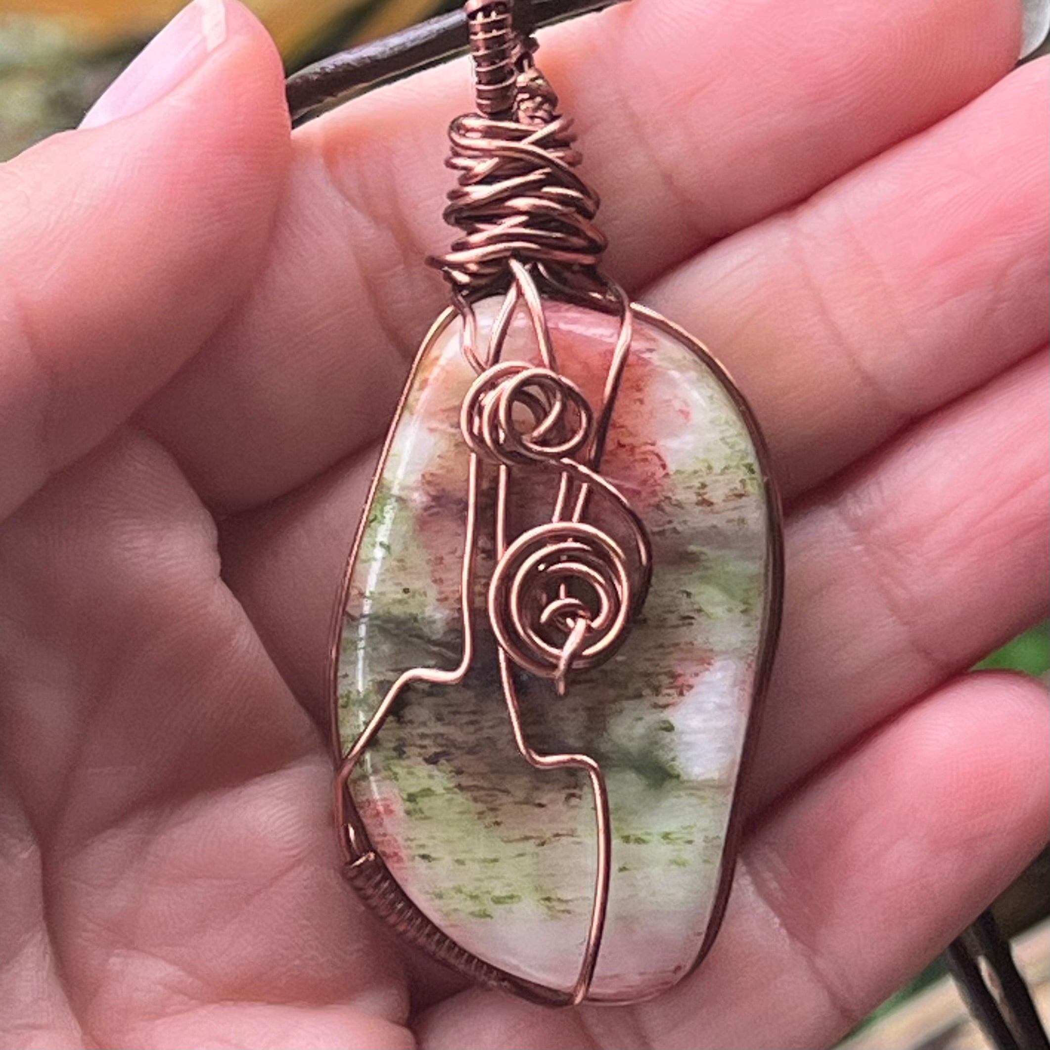 Muse Forged ~ Artesian Agate Necklace