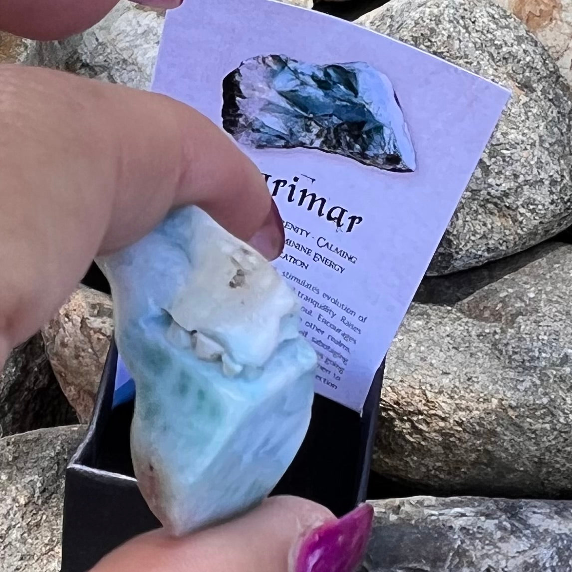 Larimar ~ Specialty Boxed Crystal