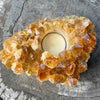 Citrine Cluster ~ Tealight Candle Holder