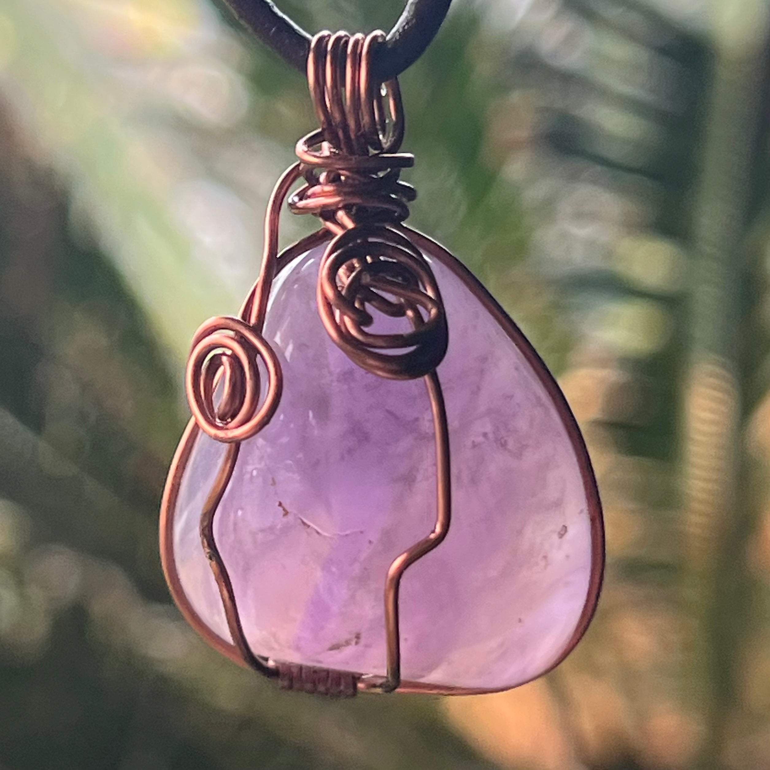 Muse Forged ~ Artesian Amethyst Necklace