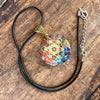 Chakra Round Orgonite Pendant