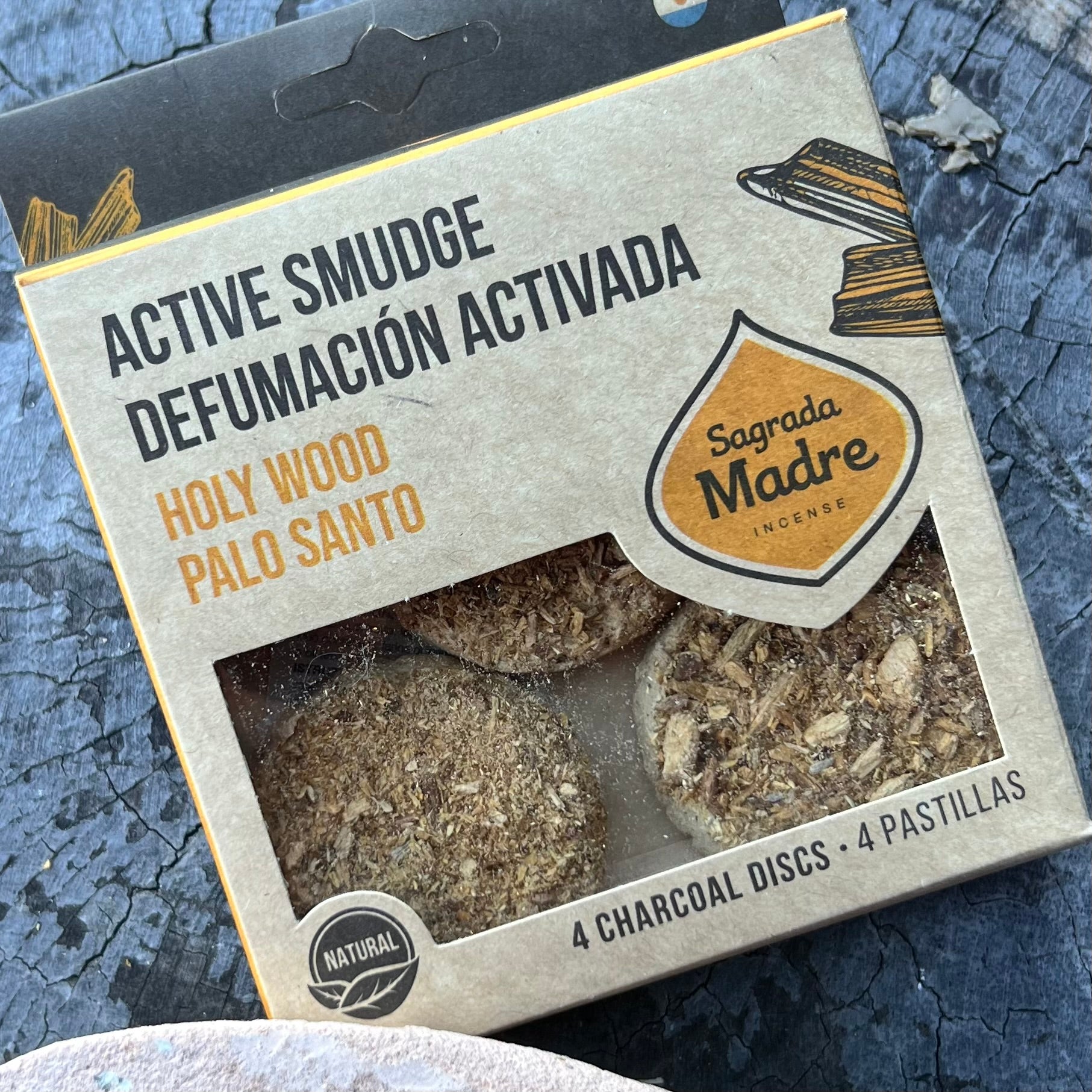 Palo Santo Charcoal Smudge Bomb Discs