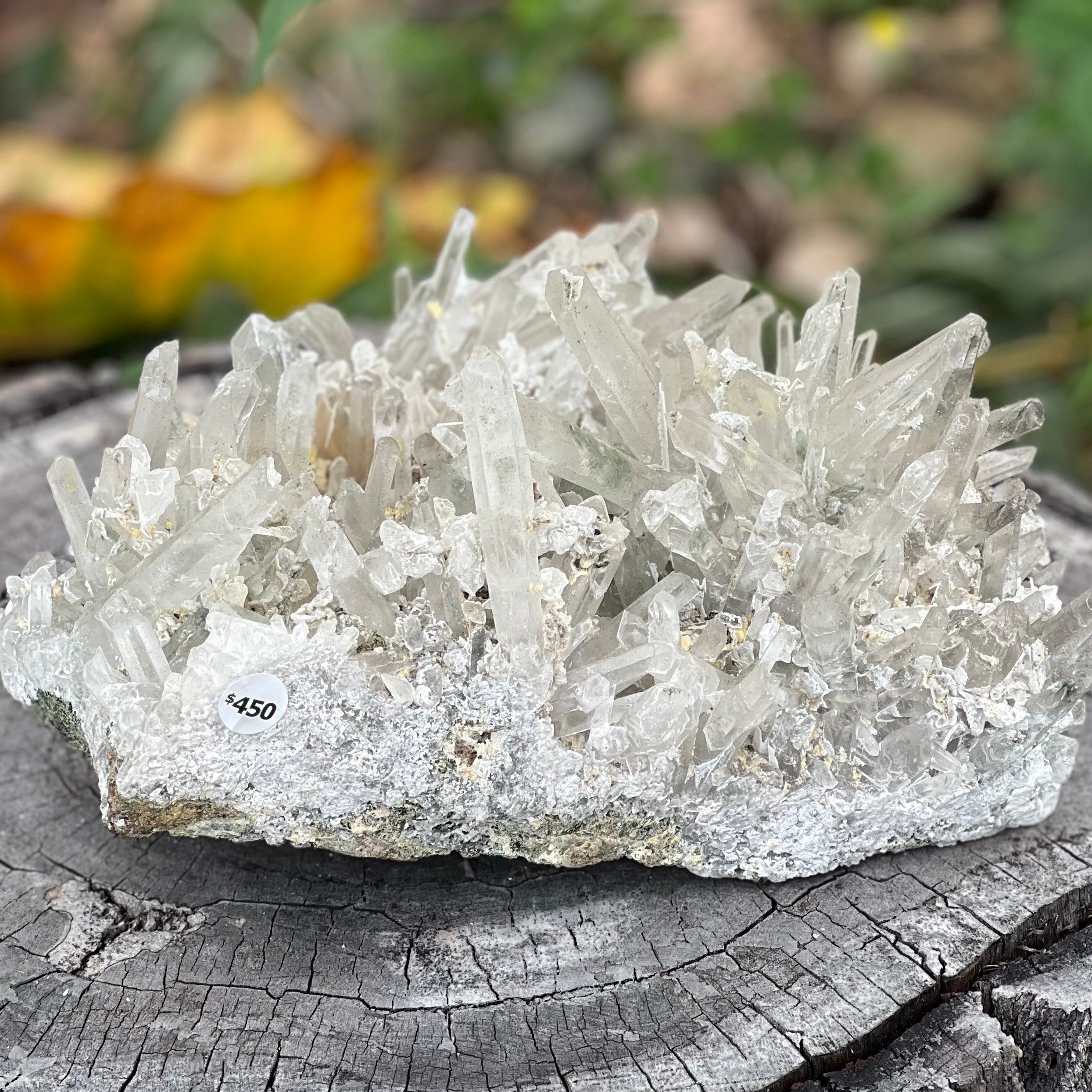 Clear Quartz Natural Raw Cluster