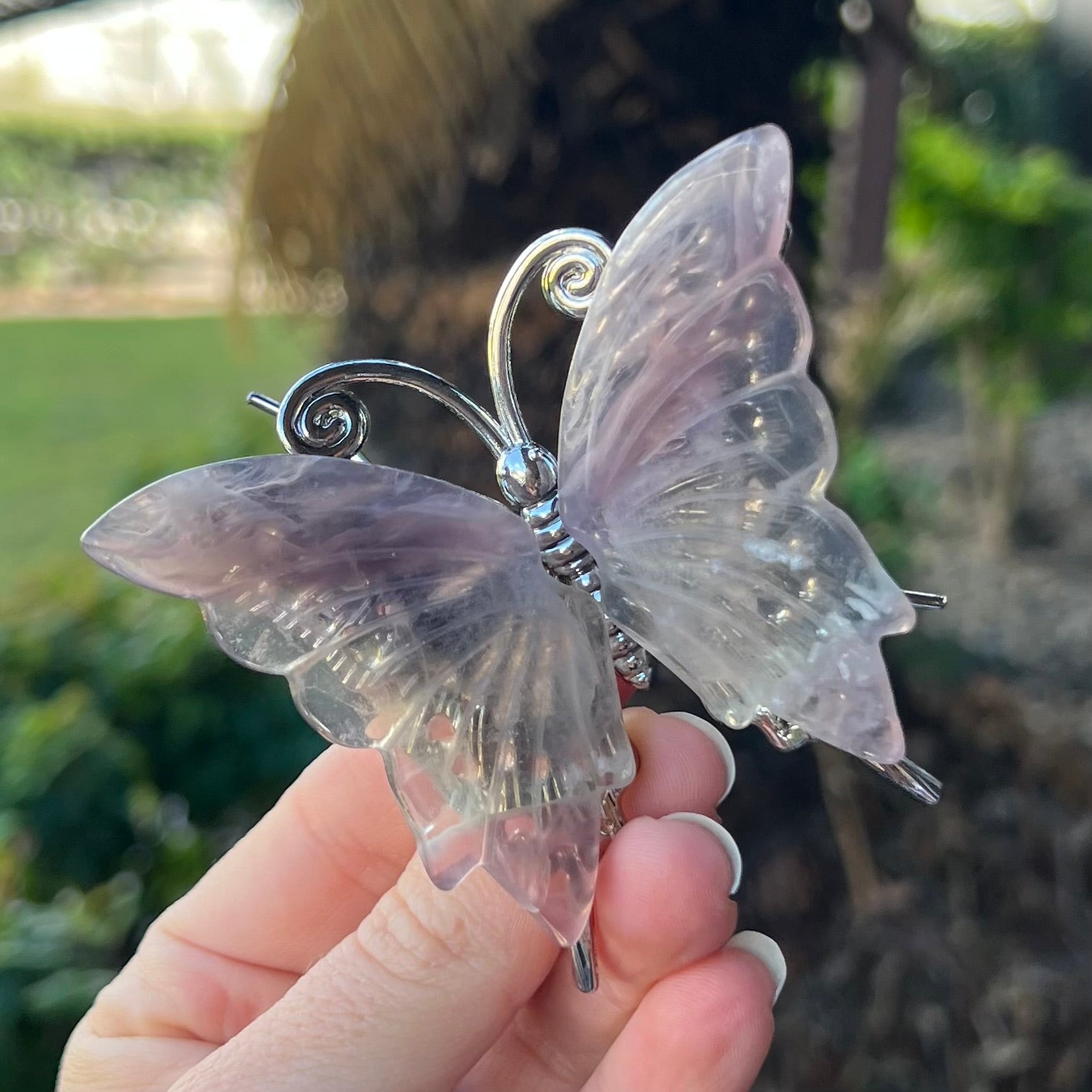 Rainbow Fluorite Butterfly