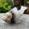 Agate Dolphin Carving